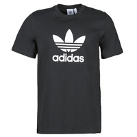 textil Herr T-shirts adidas Originals TREFOIL T-SHIRT Svart