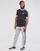 textil Herr T-shirts adidas Originals 3-STRIPES TEE Svart