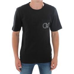 textil Herr T-shirts Calvin Klein Jeans J30J309612 099 BLACK Negro