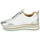 Skor Dam Sneakers JB Martin 4CANDIO Silver / Vit