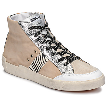 Skor Dam Sneakers Meline NK1384 Beige / Zebra
