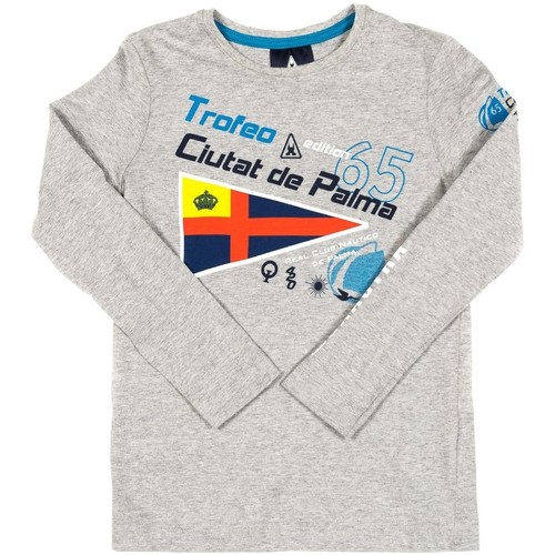 textil Barn Långärmade T-shirts Gaastra 44744041-H73 Grå