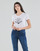 textil Dam T-shirts Ikks BS10185-11 Benvit