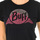 textil Dam T-shirts & Pikétröjor Buff BF10300 Svart