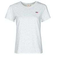 textil Dam T-shirts Levi's PERFECT TEE Grå