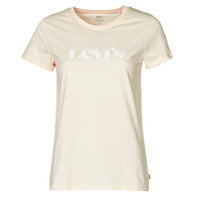 textil Dam T-shirts Levi's THE PERFECT TEE Beige