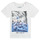 textil Pojkar T-shirts Ikks XS10051-19 Vit
