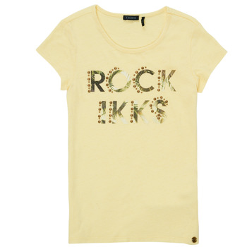 textil Flickor T-shirts Ikks XS10182-73-C Gul