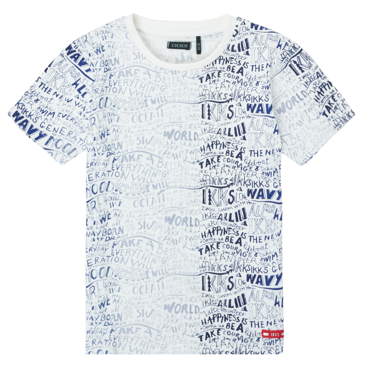 textil Pojkar T-shirts Ikks XS10063-19-C Flerfärgad