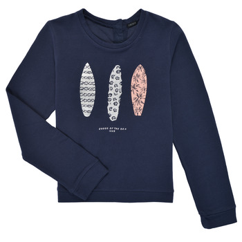 textil Flickor Sweatshirts Ikks XS15012-48-J Marin