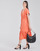 textil Dam Korta klänningar Les Petites Bombes BRESIL Orange
