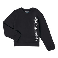 textil Flickor Sweatshirts Columbia COLUMBIA PARK FRENCH TERRY CREW Svart