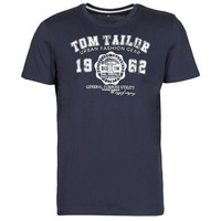 textil Herr T-shirts Tom Tailor 1008637-10690 Marin