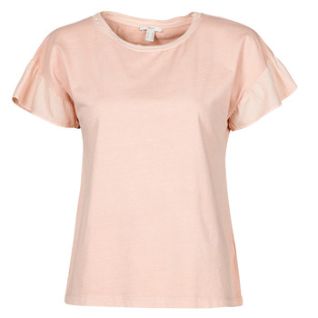 textil Dam T-shirts Esprit T-SHIRTS Rosa