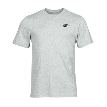 textil Herr T-shirts Nike NSCLUB TEE Grå / Svart