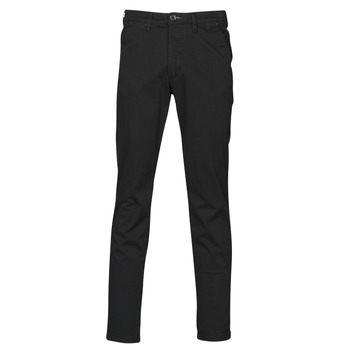 textil Herr Chinos / Carrot jeans Selected SLHSLIM-MILES FLEX Svart