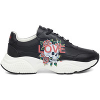 Skor Dam Sneakers Ed Hardy - Insert runner-love black/white Svart