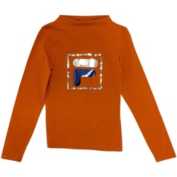 textil Barn Långärmade T-shirts Fila 688102 Orange