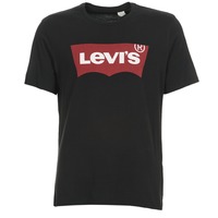 textil Herr T-shirts Levi's GRAPHIC SET IN Svart