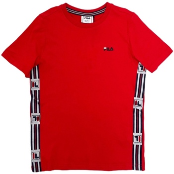 textil Barn T-shirts Fila 688118 Röd