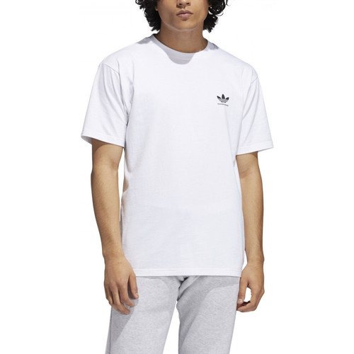 textil T-shirts & Pikétröjor adidas Originals 2.0 logo ss tee Vit