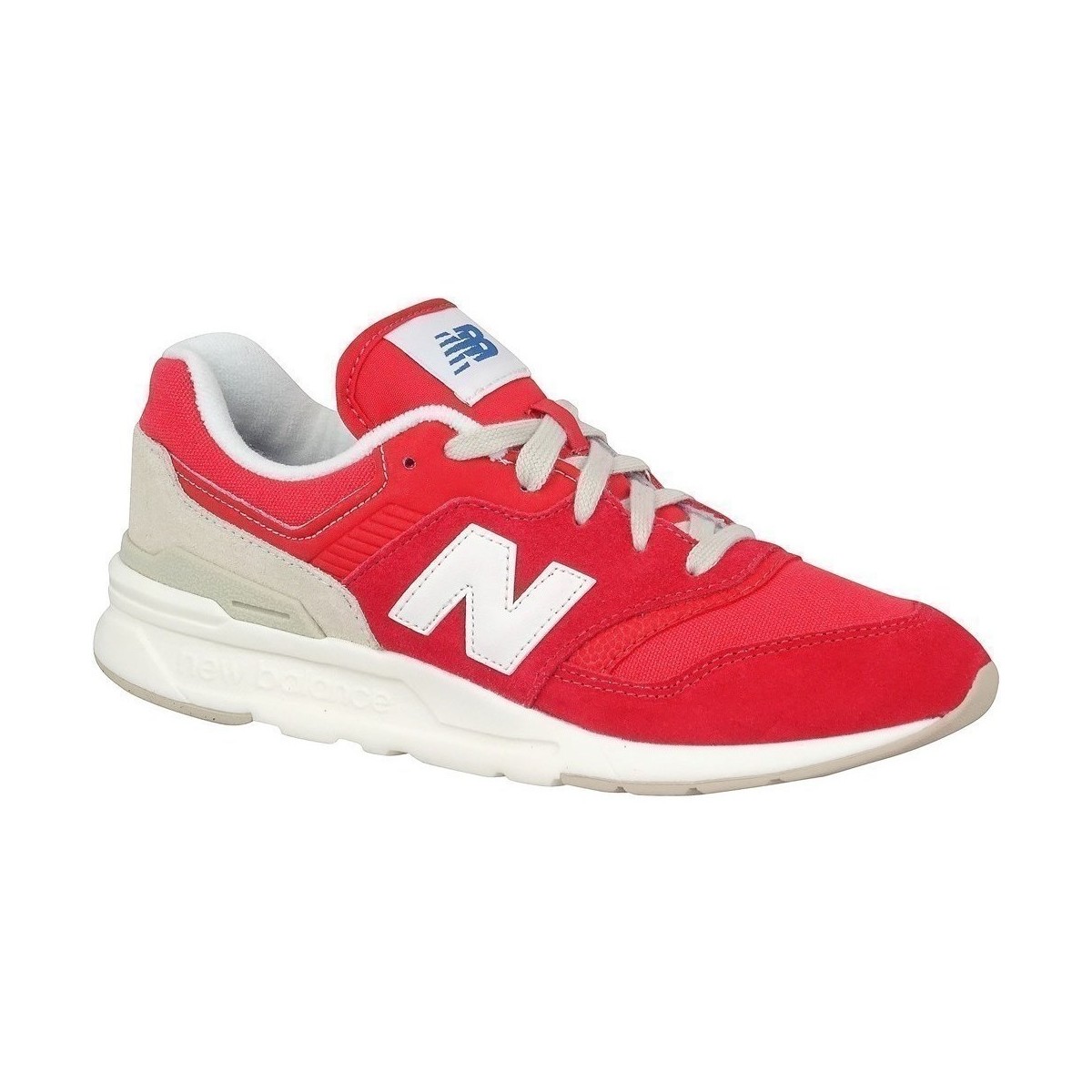 Skor Barn Sneakers New Balance 997 Röda, Vit