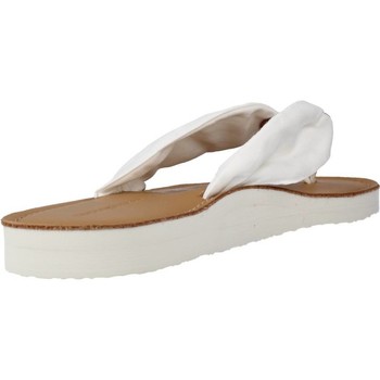 Tommy Hilfiger LEATHER FOOTBED BEACH SA Vit