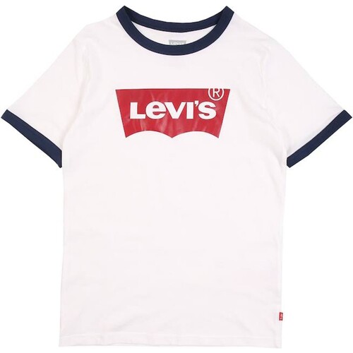 textil Flickor T-shirts Levi's 160407 Vit