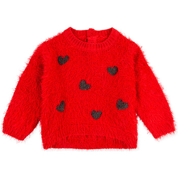textil Barn Sweatshirts Losan 028-5000AL Röd