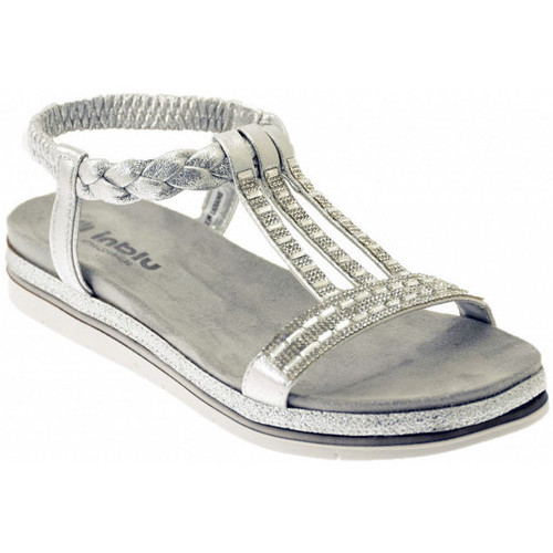 Skor Dam Sneakers Inblu INBLU sandalo donna Silver