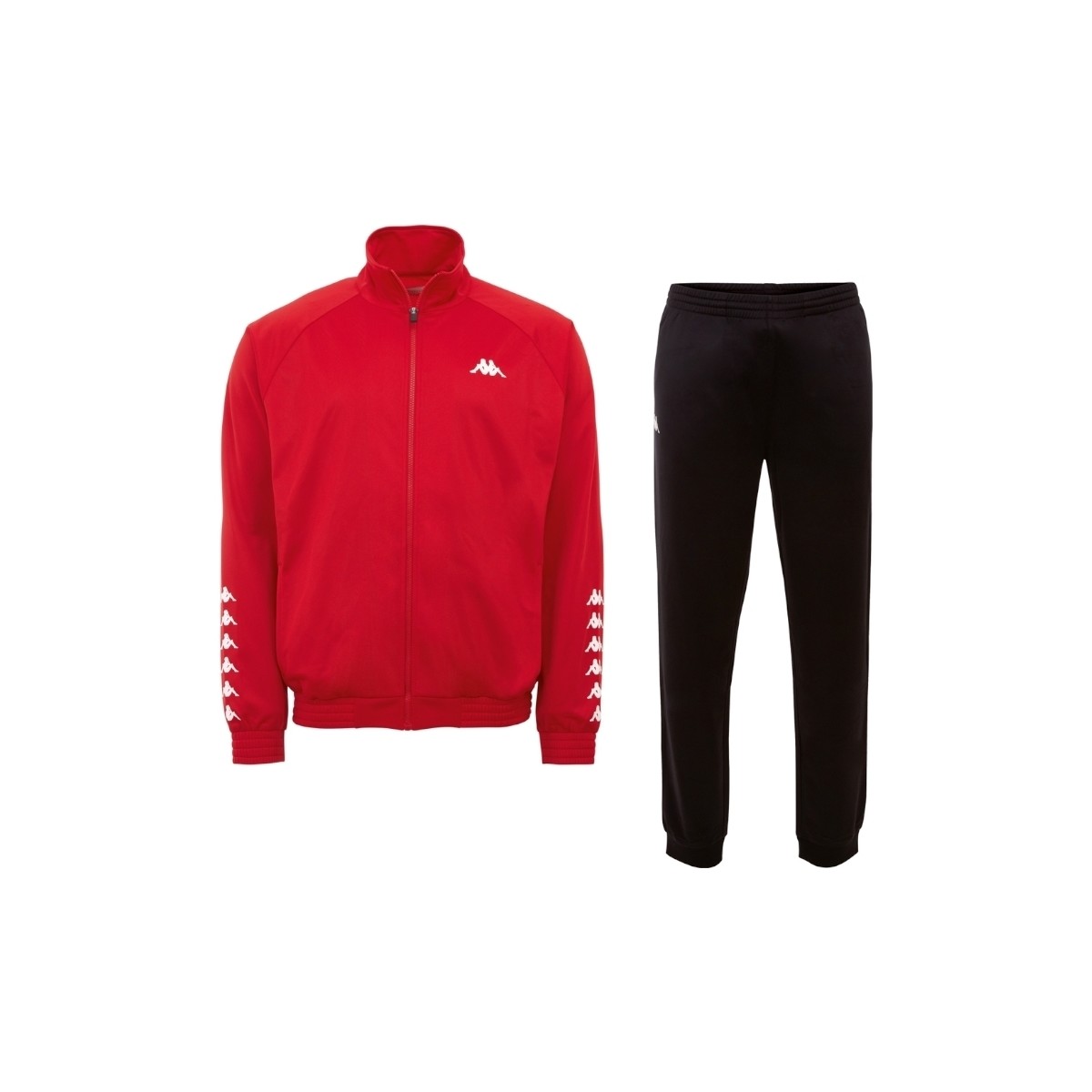 textil Herr Sportoverall Kappa Till Training Suit Röd