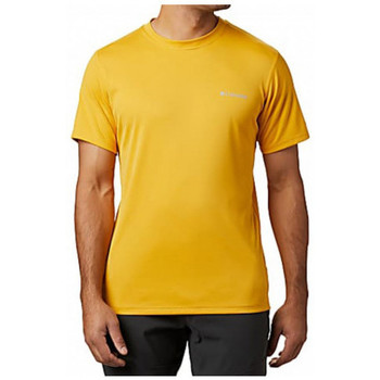 textil Herr T-shirts & Pikétröjor Columbia T-shirt  Zero  Rules™  Short  Sleeve Gul