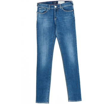 textil Dam Byxor Armani jeans C5J23-5E-15 Blå