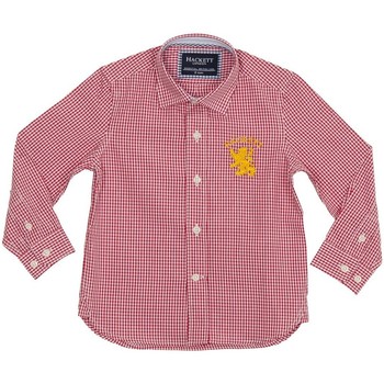 textil Pojkar Långärmade skjortor Hackett HK300616-255 Röd