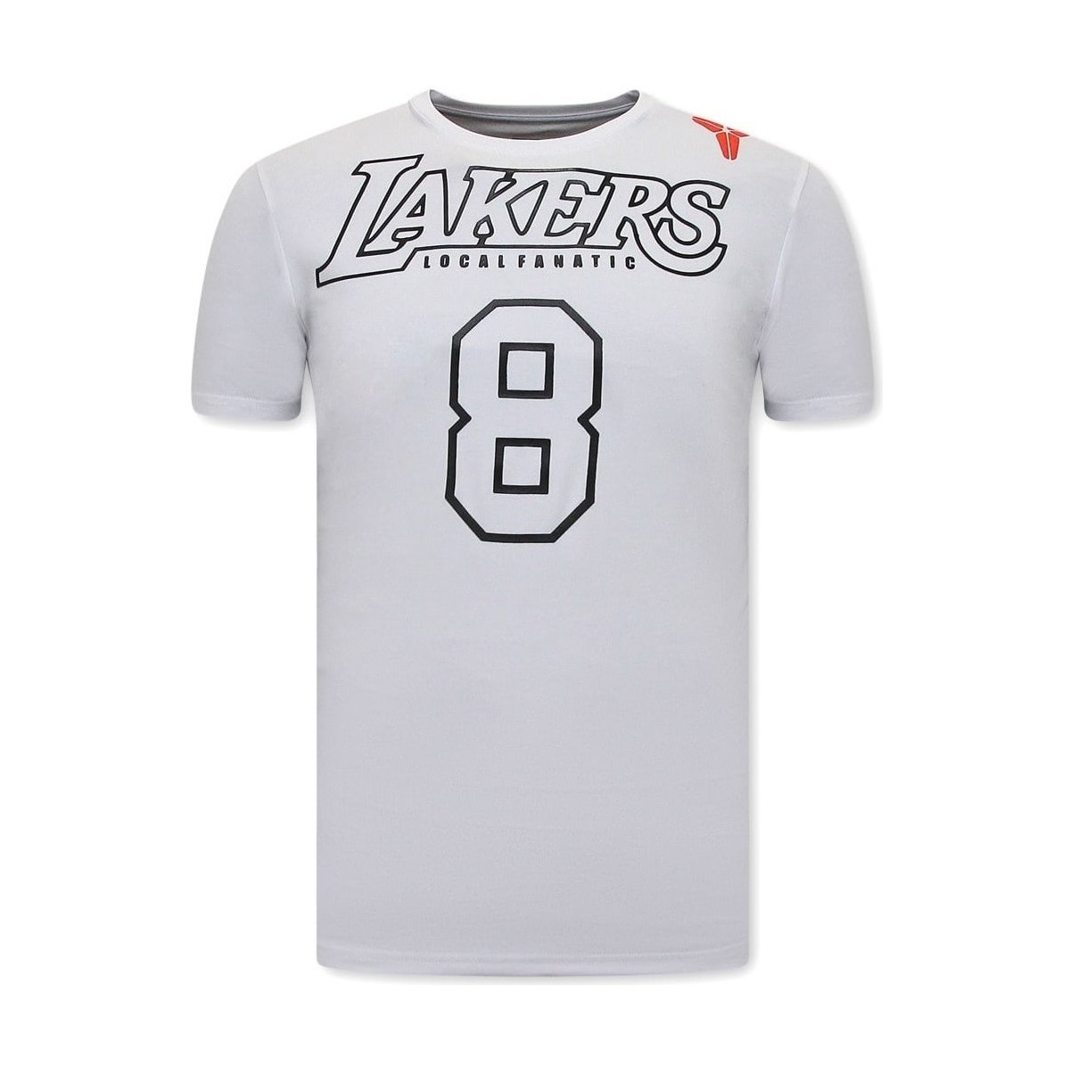 textil Herr T-shirts Local Fanatic Lakers Vit