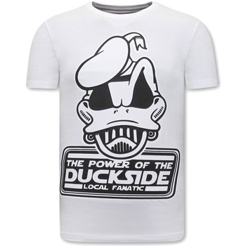 textil Herr T-shirts Local Fanatic DuckSide Vit