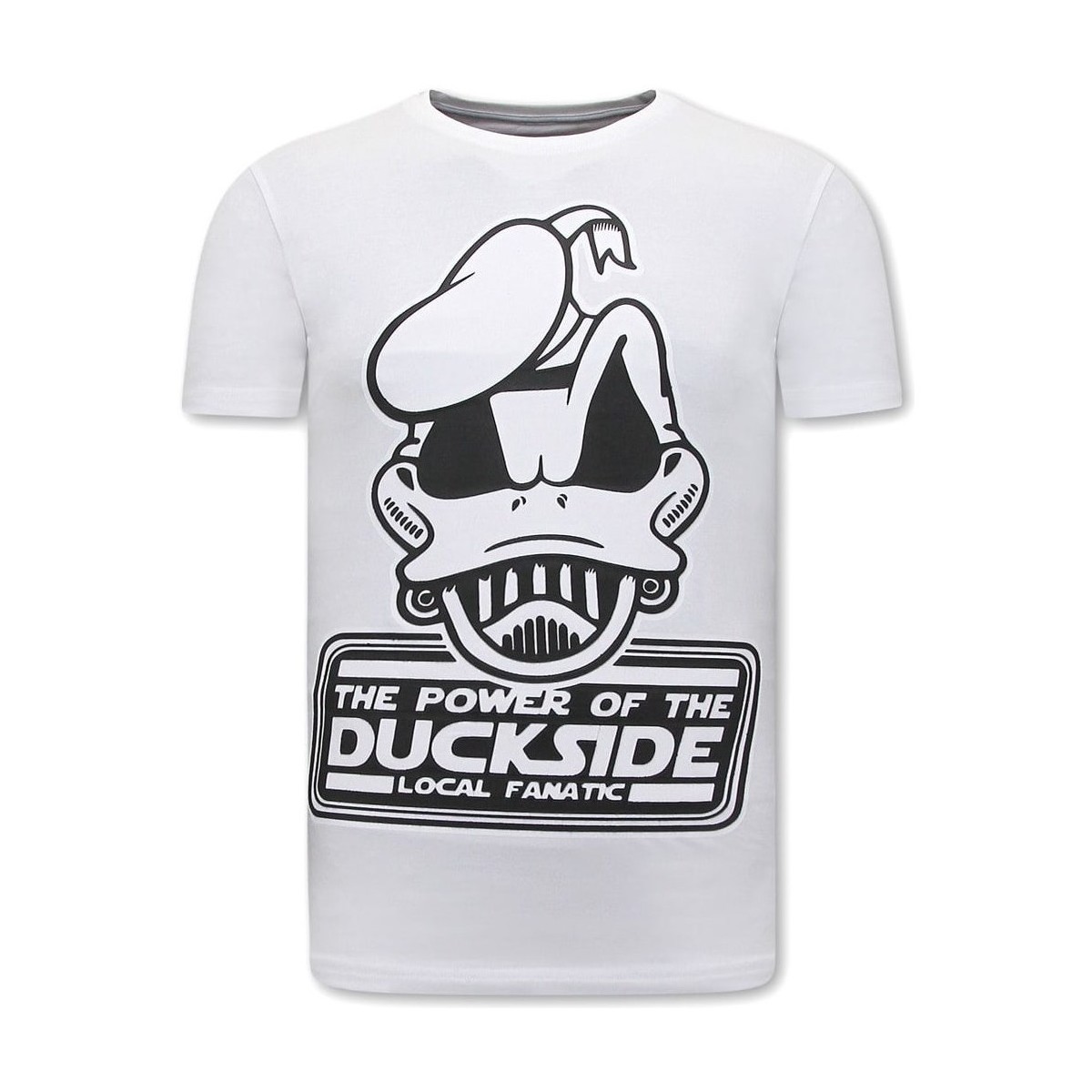 textil Herr T-shirts Local Fanatic DuckSide Vit