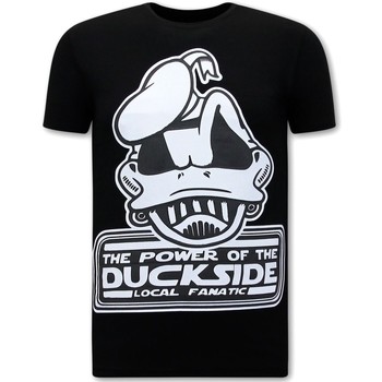 textil Herr T-shirts Local Fanatic DuckSide Svart