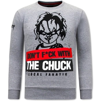 textil Herr Sweatshirts Local Fanatic Chucky Grå