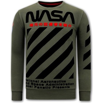 textil Herr Sweatshirts Local Fanatic NASA Grön