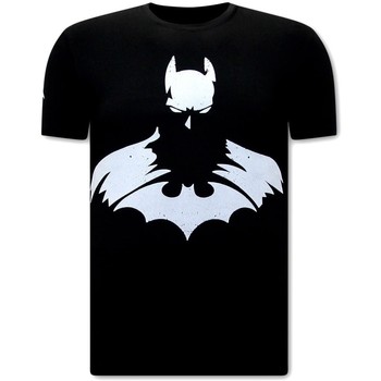 textil Herr T-shirts Local Fanatic Bat Print Svart