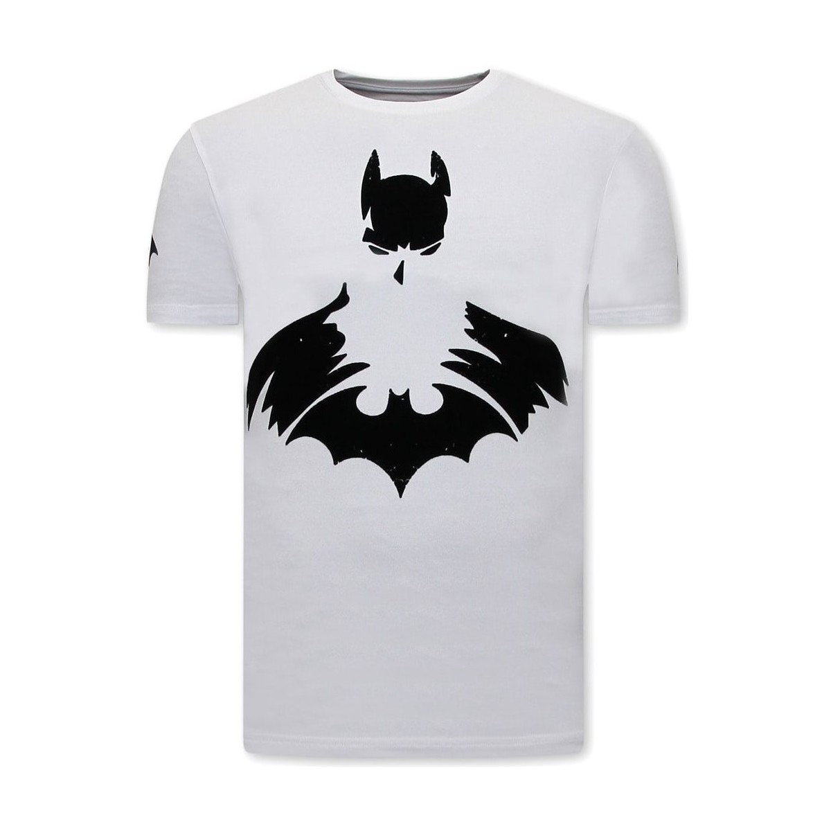 textil Herr T-shirts Local Fanatic Bat Print Vit