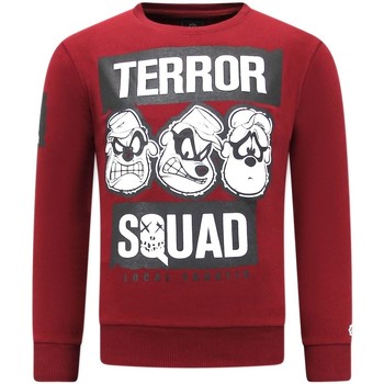 textil Herr Sweatshirts Local Fanatic Terror Beagle Boys Röd