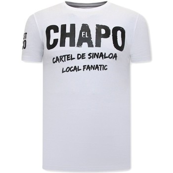 textil Herr T-shirts Local Fanatic EL Chapo Cartel De Sinaloa Vit