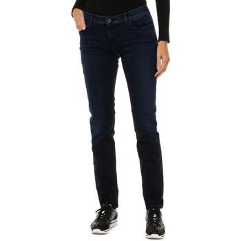 textil Dam Byxor Armani jeans 6X5J23-5D0RZ-1500 Blå