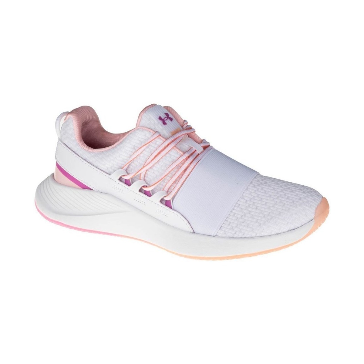 Skor Dam Sneakers Under Armour W Charged Breathe Clr Sft Vit, Rosa