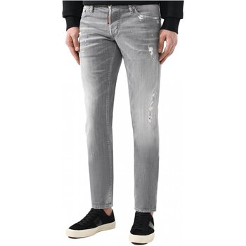 textil Herr Skinny Jeans Dsquared S74LB0476 Grå