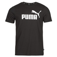 textil Herr T-shirts Puma ESS LOGO TEE Svart
