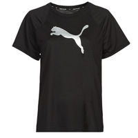 textil Dam T-shirts Puma EVOSTRIPE TEE Svart