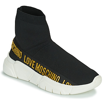 Skor Dam Höga sneakers Love Moschino JA15633G0D Svart